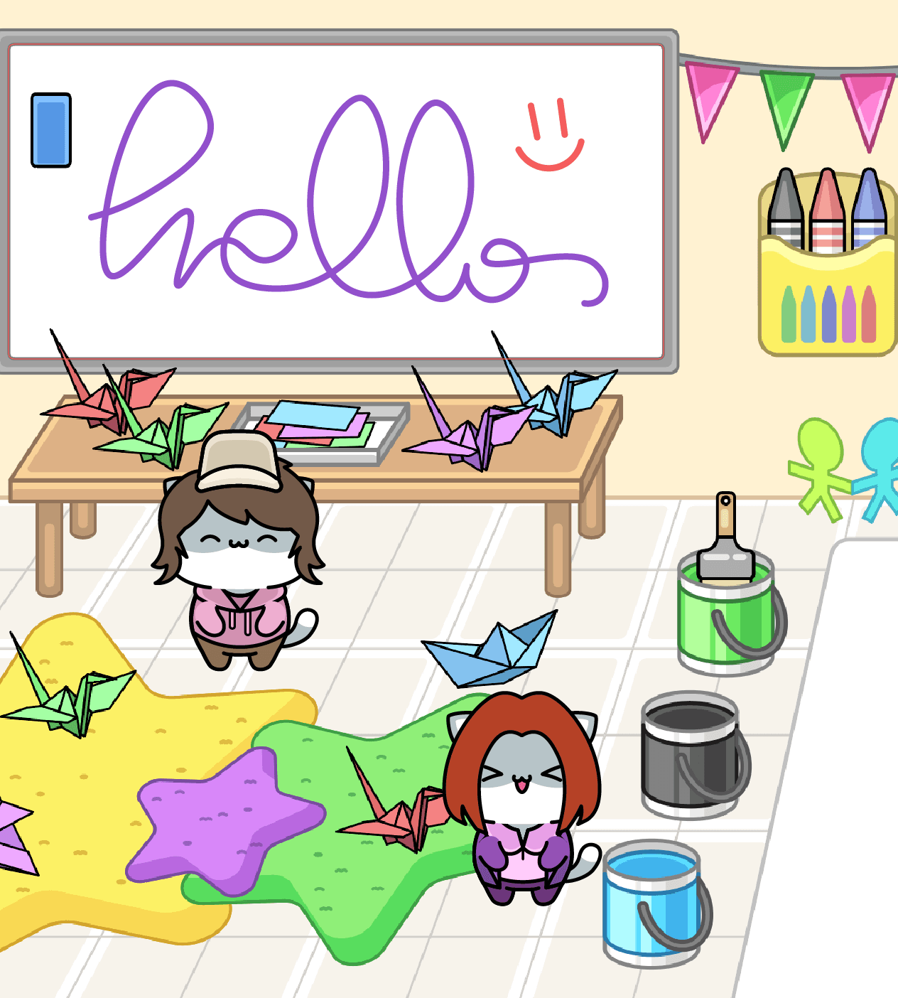 Cat Life World - Art Room