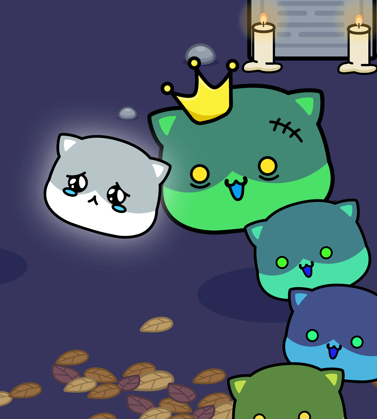 Cat Life World - Mini Game: Zombie Cat