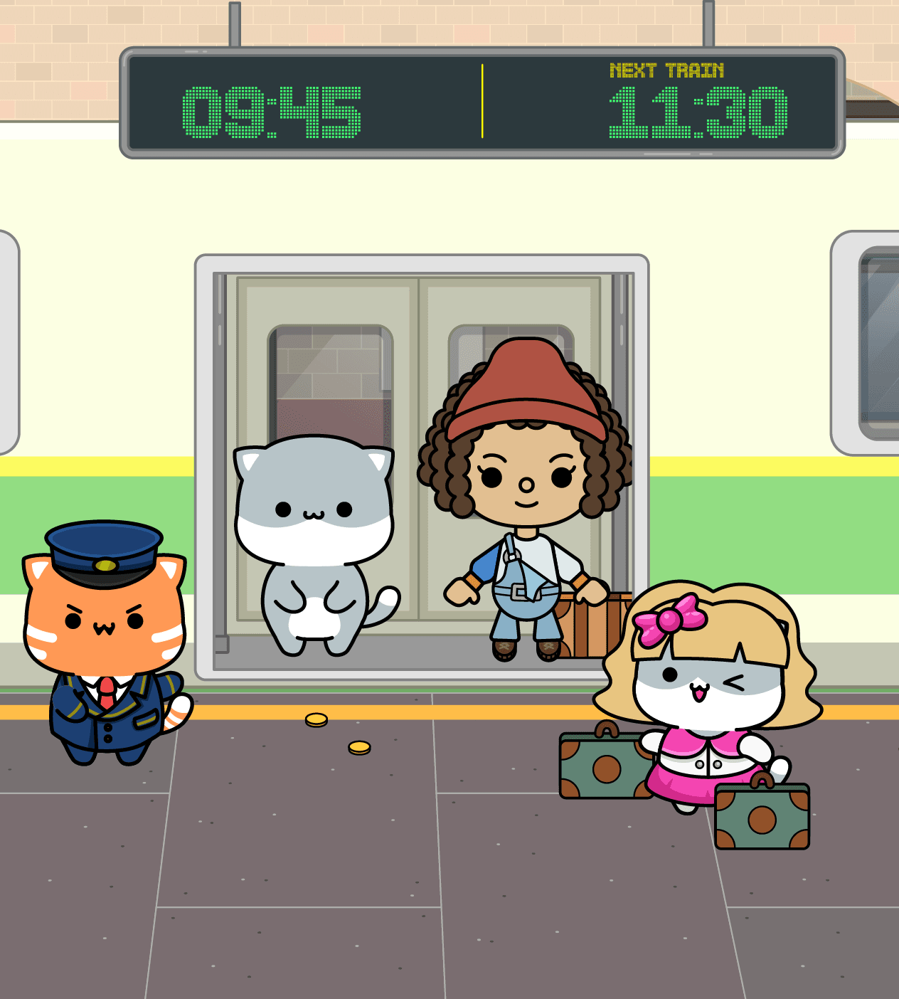 Cat Life World - Train Station